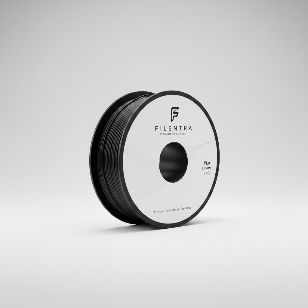 Black Filament Spool